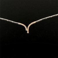 Necklace Cianfrone Gioielli Woman in Gold Diamante 0.30 Ct COOR-66-198 - COOR-66-198